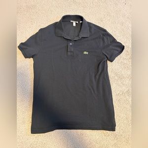 Mens Lacoste Polo - Medium - Black